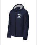 Navy waterproof insulated jacket