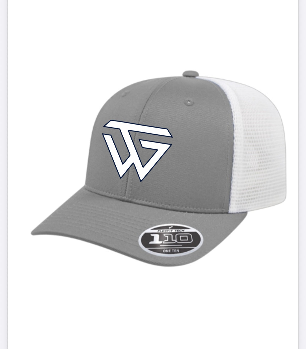 110 grey/white SnapBack