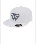 White flat brim full back