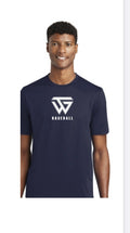 Navy tee front only